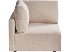 MESNALI Hjørnemodul Beige Boucle
