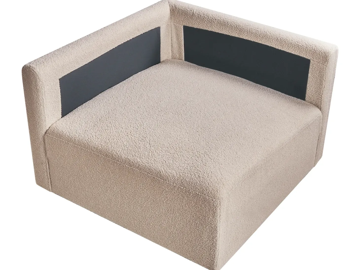 MESNALI Hjørnemodul Beige Boucle