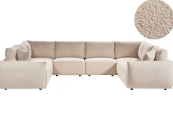 MESNALI Hjørnemodul Beige Boucle