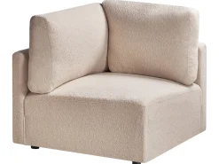 MESNALI Hjørnemodul Beige Boucle