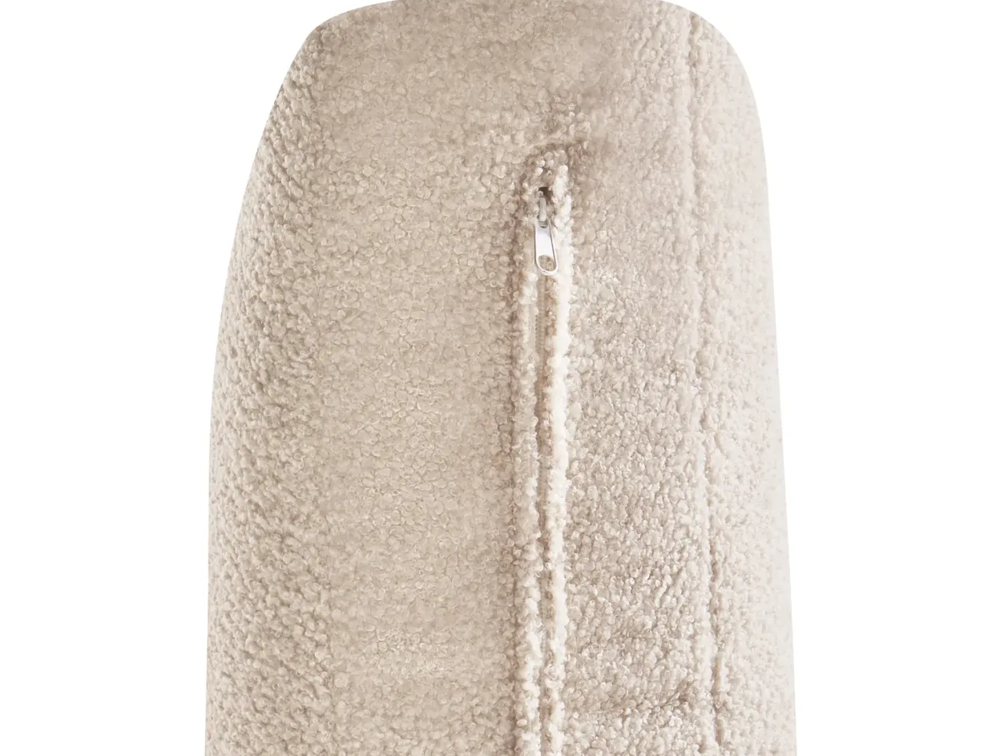 MESNALI 5 personers Hjørnesofa modul Højrevendt Beige Boucle