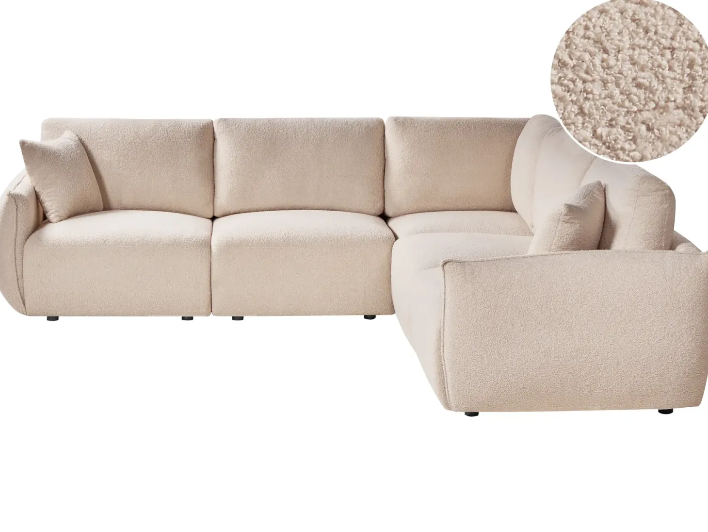 MESNALI 5 personers Hjørnesofa modul Venstrevendt Beige