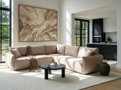 MESNALI 5 personers Hjørnesofa modul Venstrevendt Beige
