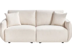 MESNALI 2 personers Modulsofa Cremehvid Boucle