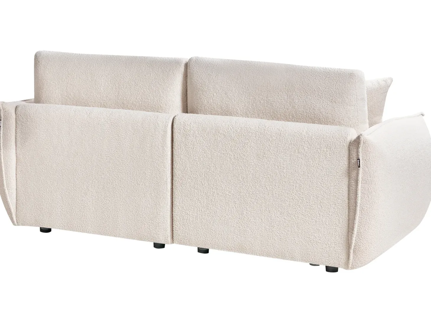 MESNALI 2 personers Modulsofa Cremehvid Boucle