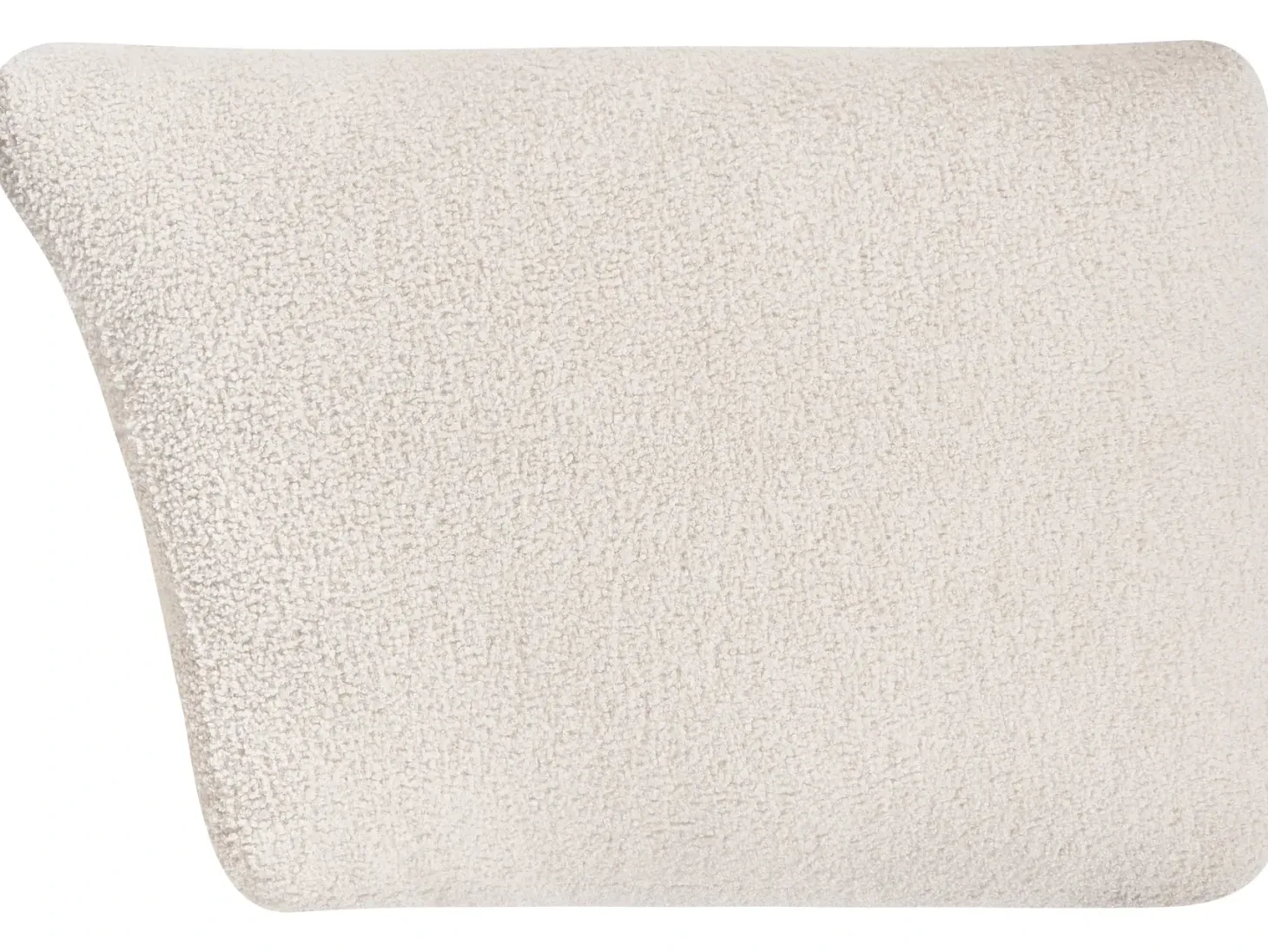 MESNALI 8 personers U-formet modulsofa Cremehvid Boucle