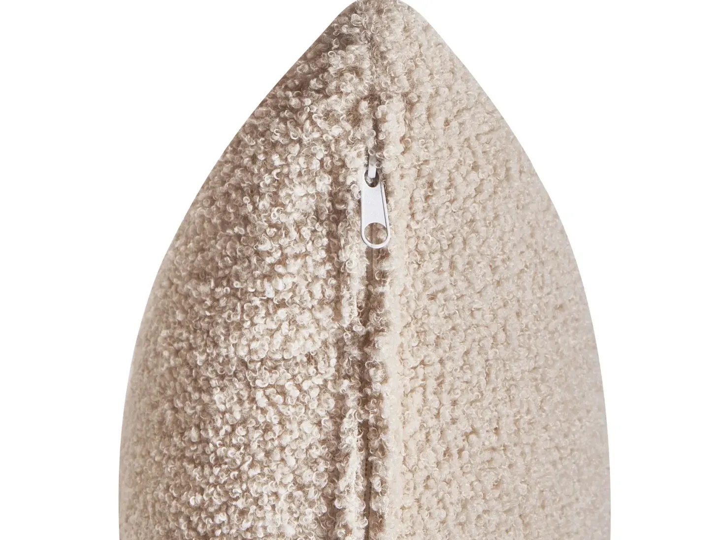 MESNALI 8 personers U-formet modulsofa Beige Boucle
