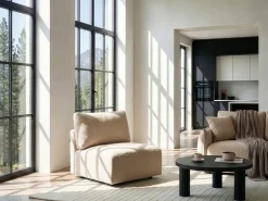 MESNALI Stol Modul Beige Boucle