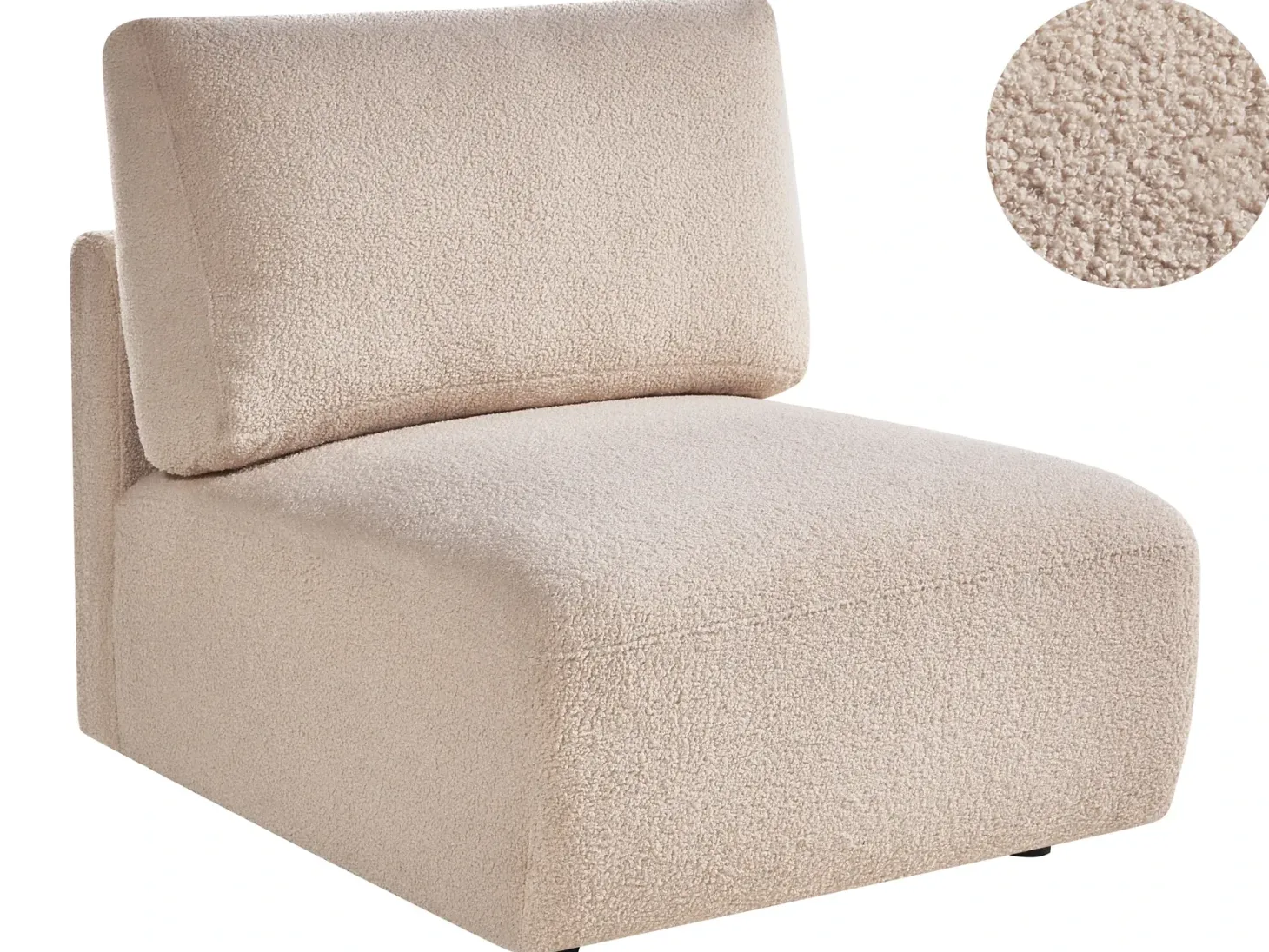 MESNALI Stol Modul Beige Boucle