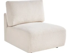 MESNALI Stol Modul Cremehvid Boucle