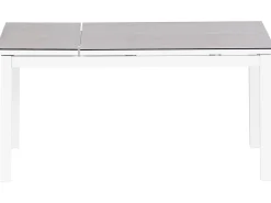 MESSINA 5 personers Have-hjørnesofasæt Venstrevendt Sand Beige Metal