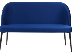 Middagsbænk 2 personers OSBY Velour Navy Blå