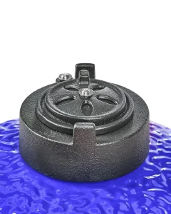 Mini-grill med trækul KAMADO Keramik Blå