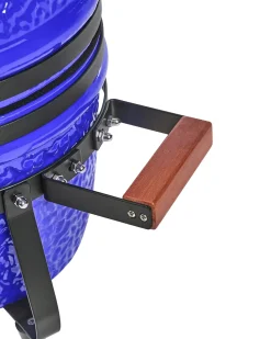 Mini-grill med trækul KAMADO Keramik Blå