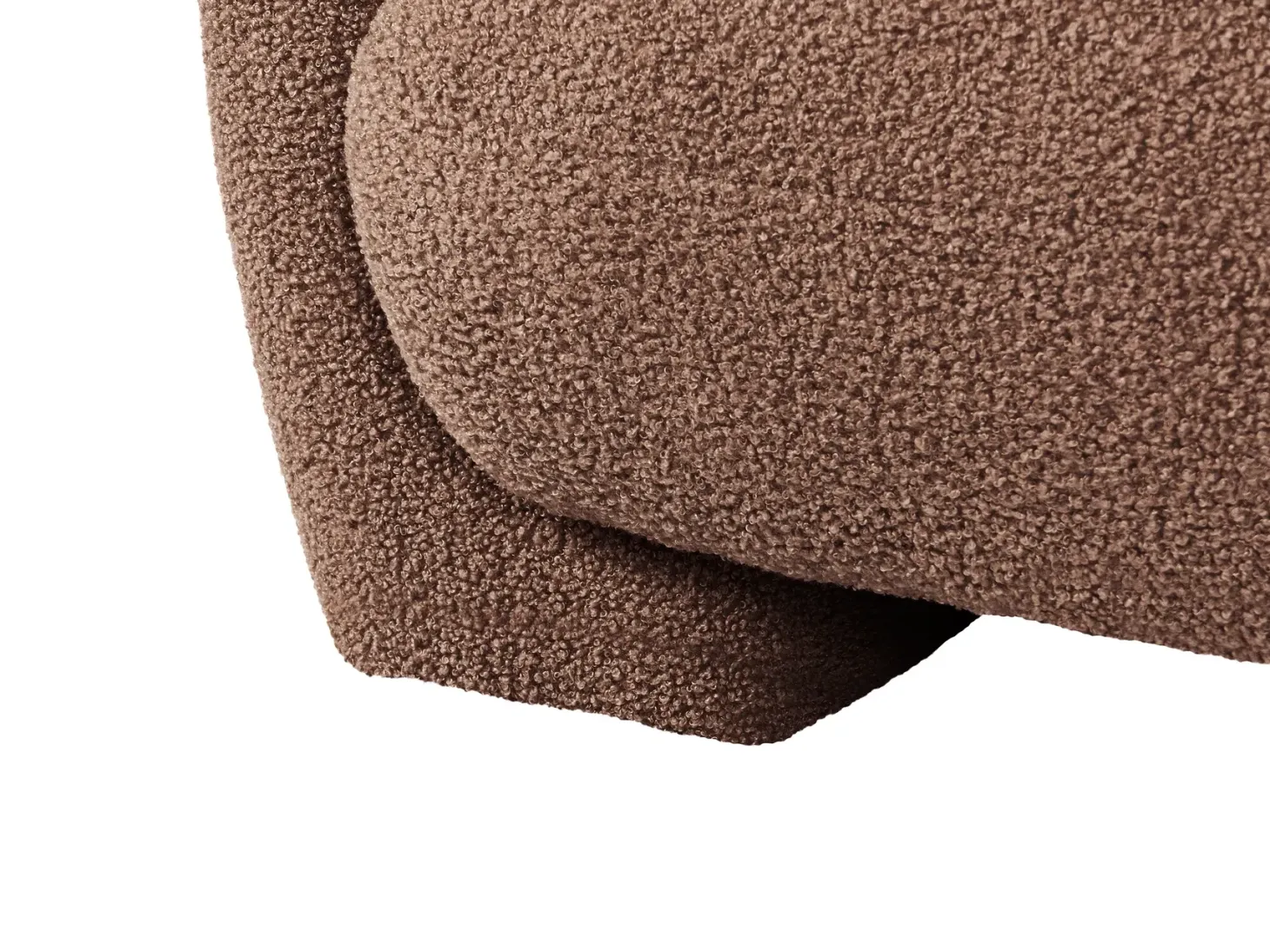 MJALBI 2 personers Modulsofa Brun Boucle