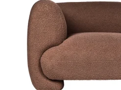 MJALBI 3 personers Modulsofa Brun Boucle