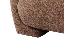 MJALBI 3 personers Modulsofa Brun Boucle