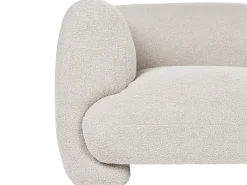 MJALBI 2 personers Modulsofa Cremehvid Boucle