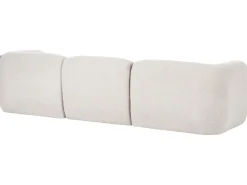 MJALBI 3 personers Modulsofa Cremehvid Boucle