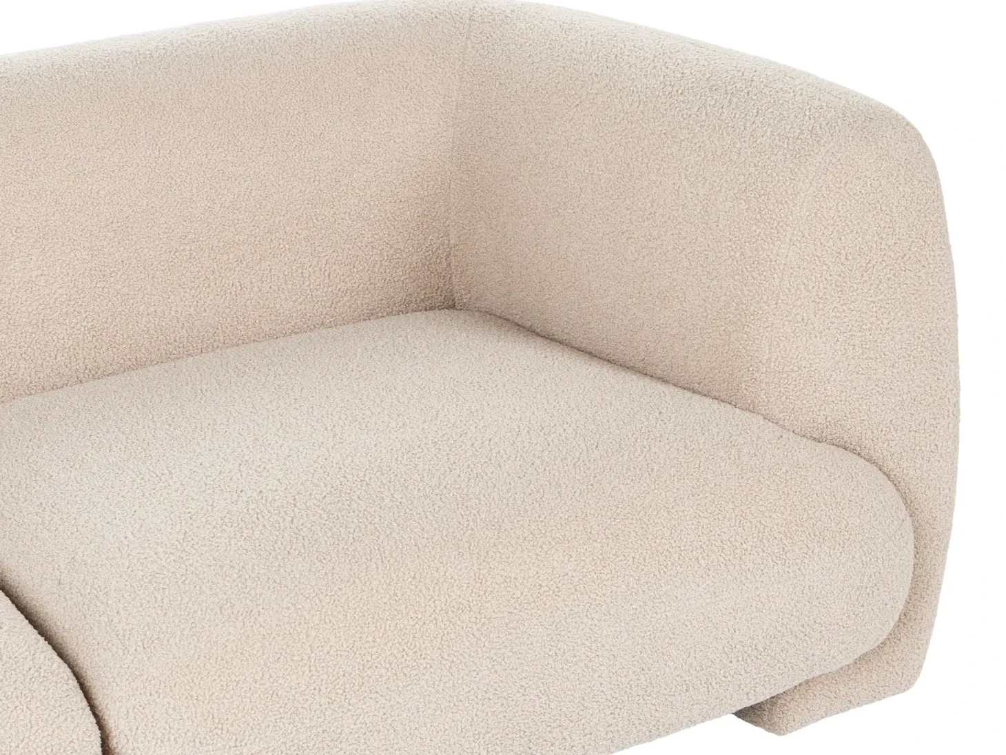 MJALBI 4 personers Modulsofasæt Beige Boucle