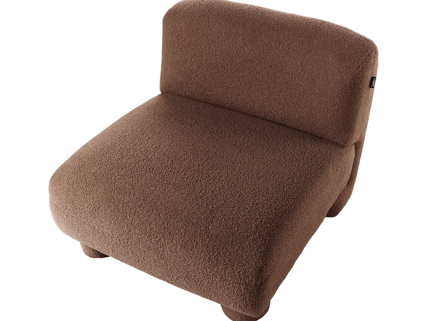 MJALBI Stol Modul Brun Boucle