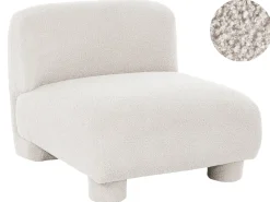 MJALBI Stol Modul Cremehvid Boucle