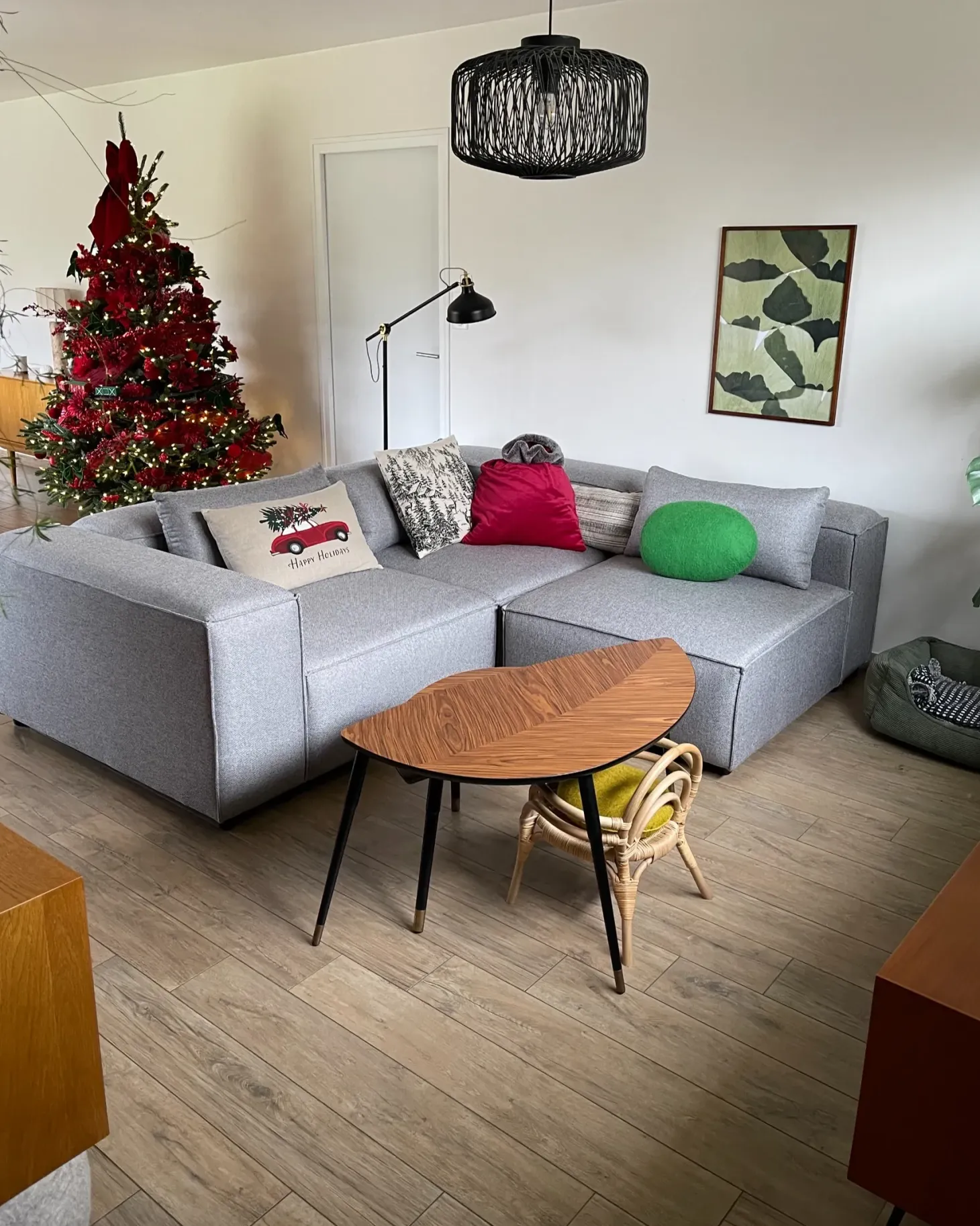Modulsofa 3 personers BRANDE Grå