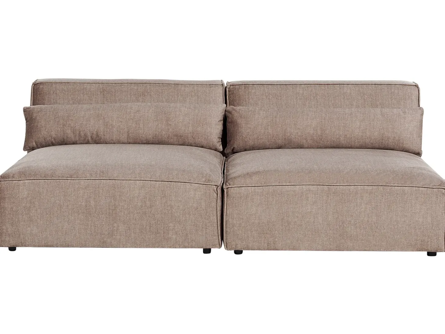 Modulsofa 2 personers HELLNAR Lysebrun