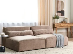 Modulsofa 2 personers HELLNAR Lysebrun
