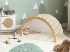 Multifunktionel klatrebue NIMBIN Fyretræ Lysebrun Montessori