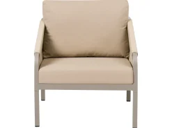 MURATO 5 personers Loungesæt med bord Beige Metal