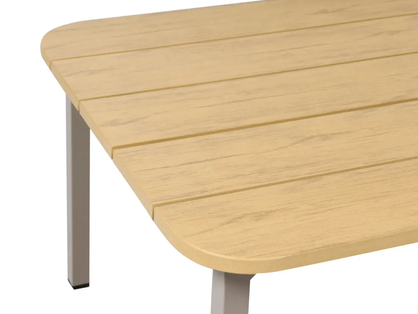 MURATO 5 personers Loungesæt med bord Beige Metal