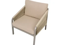 MURATO 5 personers Loungesæt med bord Beige Metal