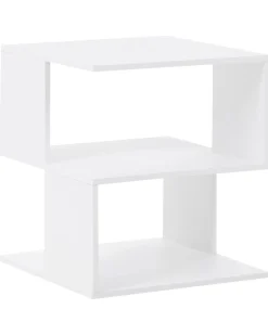 Natbord BAEUVAL Hvid