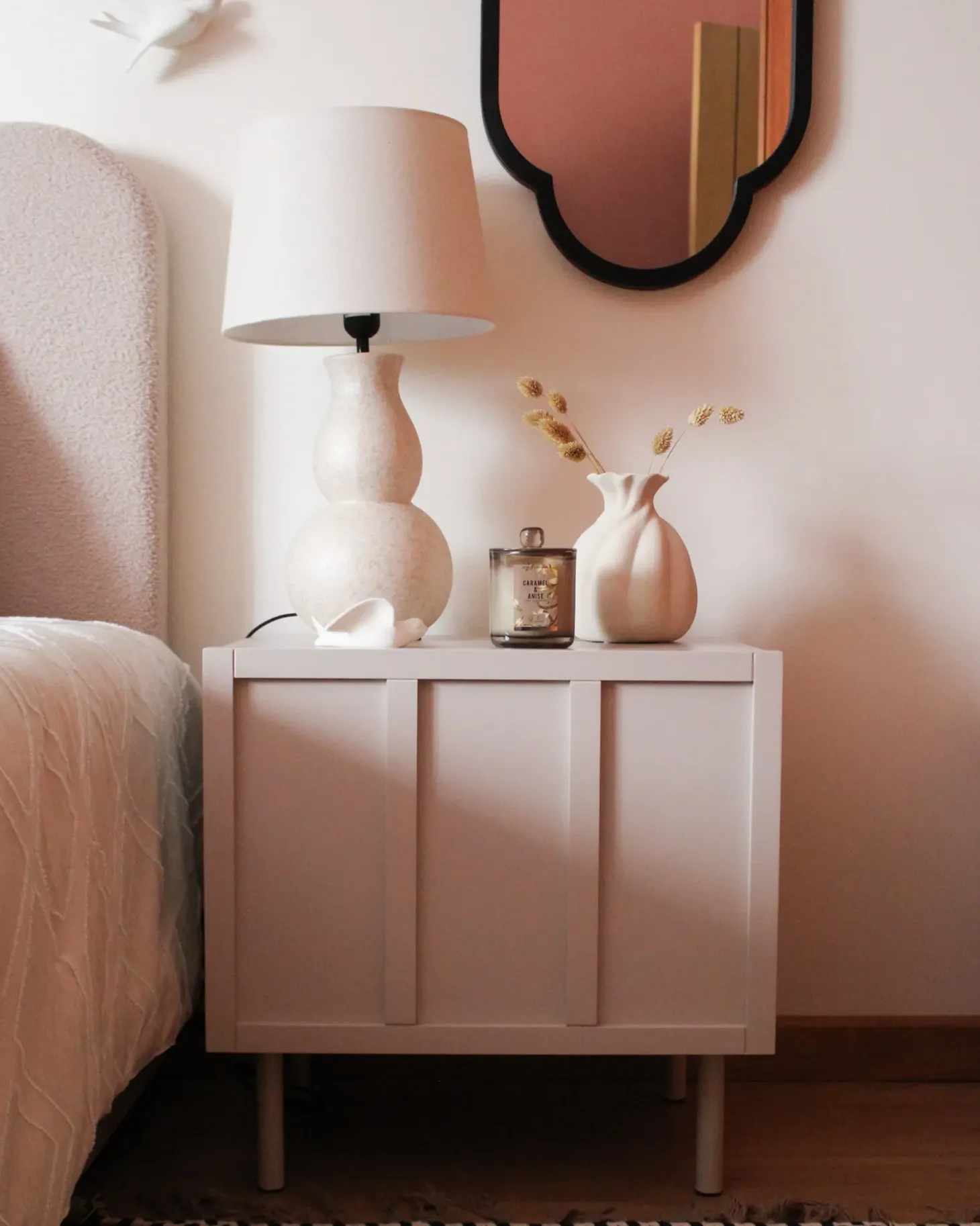 Natbord CLUNES Lys Beige