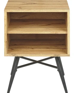 Natbord LUBOCK Lysebrun