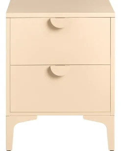 Natbord med 2 skuffer ARDURA Metal Beige