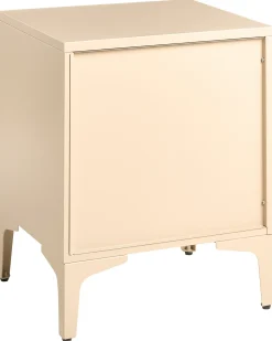 Natbord med 2 skuffer ARDURA Metal Beige