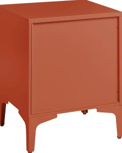 Natbord med 2 skuffer ARDURA Metal Guldbrun