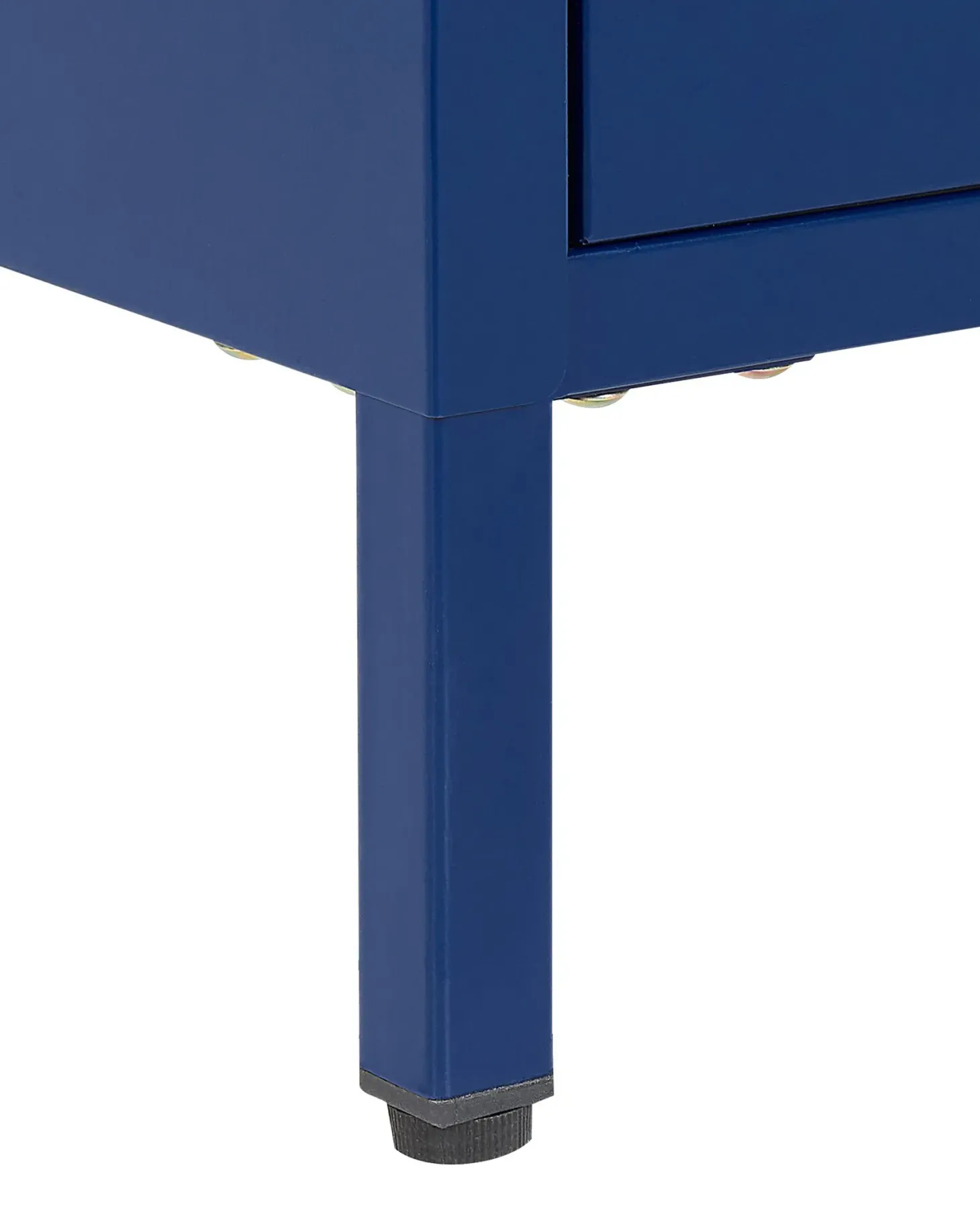 Natbord med 2 skuffer KYLEA Metal Navy Blå