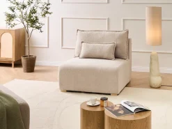 NERBO Stol Modul Beige Boucle