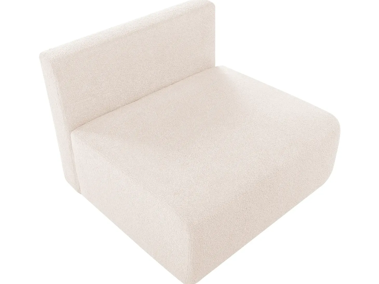 NERBO Stol Modul Beige Boucle