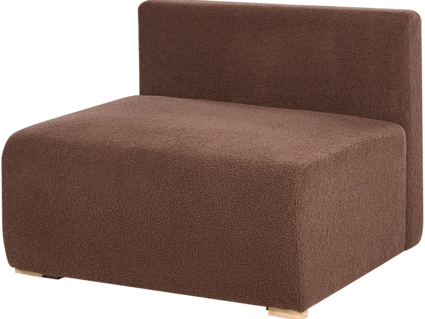 NERBO Stol Modul Brun Boucle