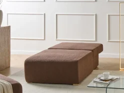 NERBO Stol Modul Brun Boucle