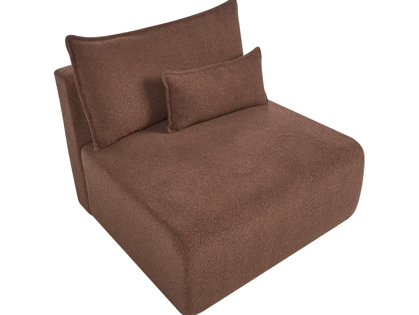 NERBO Stol Modul Brun Boucle