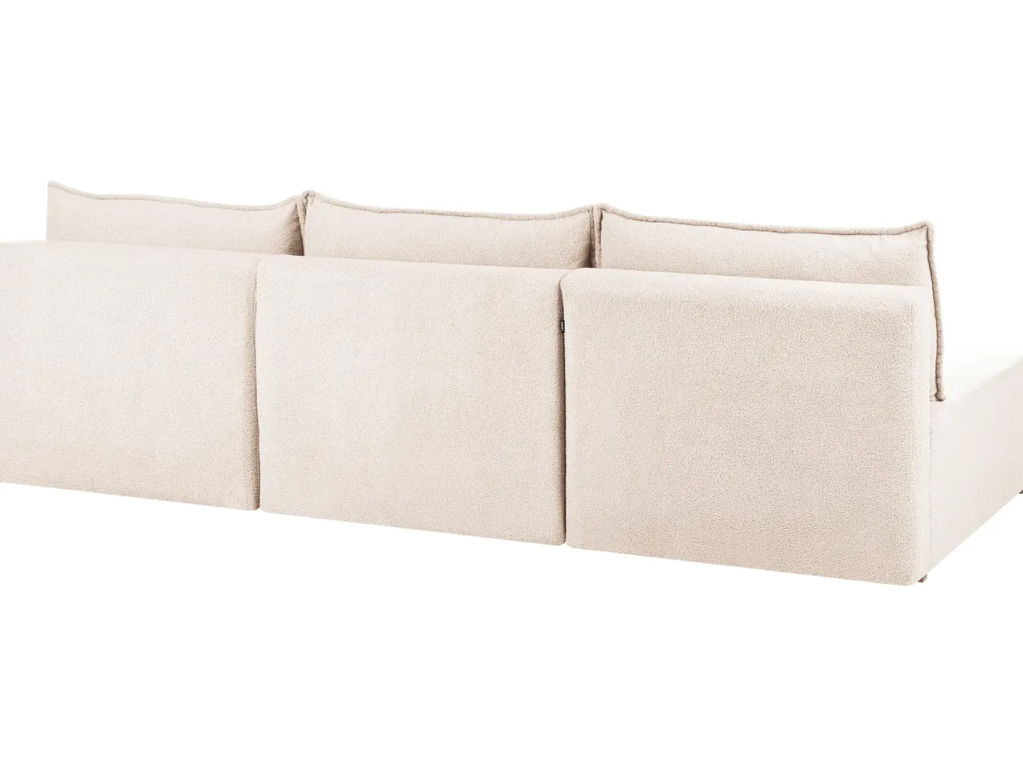 NERBO U-formet modulsofa Beige Boucle