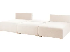NERBO U-formet modulsofa Beige Boucle