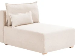 NERBO U-formet modulsofa Beige Boucle