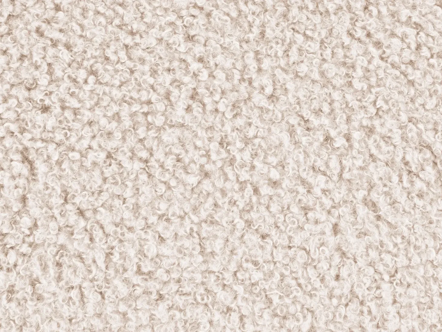 NERBO U-formet modulsofa Beige Boucle