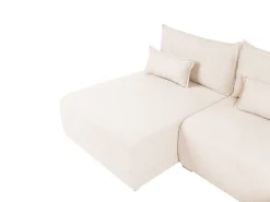 NERBO U-formet modulsofa Beige Boucle